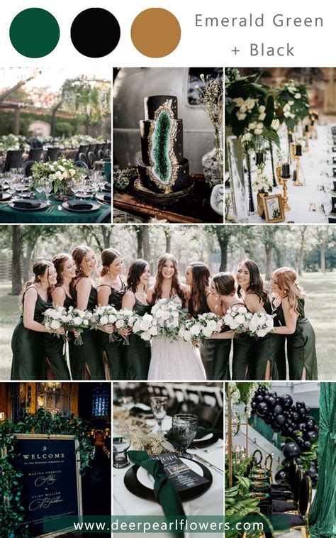 Top 10 Emerald Green Wedding Themes & Color Ideas 2024 💚