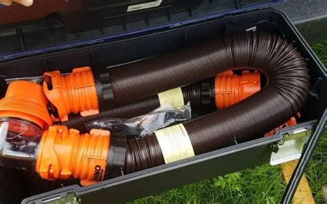 5 Clever DIY RV Sewer Hose Storage Ideas - RVing Know How | Hose storage, Rv, Camper hose