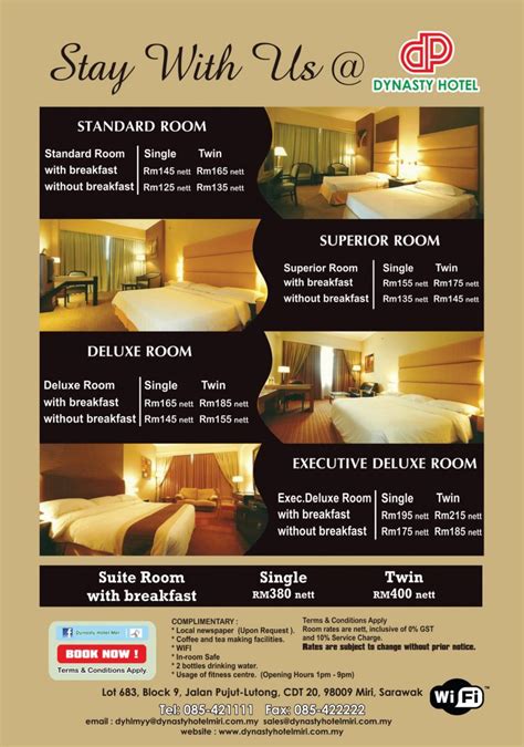 Room promotion | Dynasty Hotel