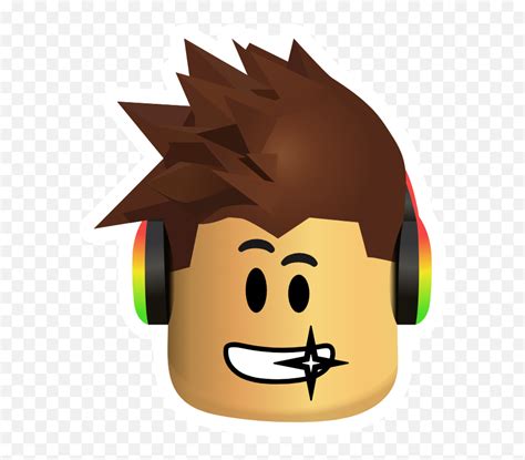 Roblox Character Head Sticker In 2020 Roblox Character Pngroblox ...