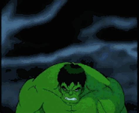 Cartoon Hulk GIF - Cartoon Hulk Angry - Discover & Share GIFs