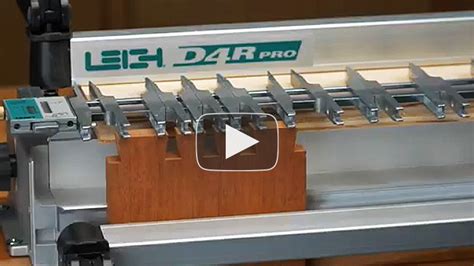 Leigh D4R Pro Adjustable Dovetail Jig for Dovetails, Box Joints and other Joinery