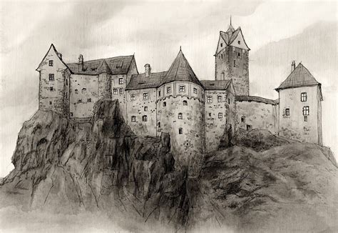 Gothic Castle Drawing at PaintingValley.com | Explore collection of Gothic Castle Drawing