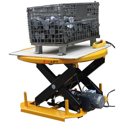 Electric Hydraulic Rotary Lift Table Rotary Lift Platform