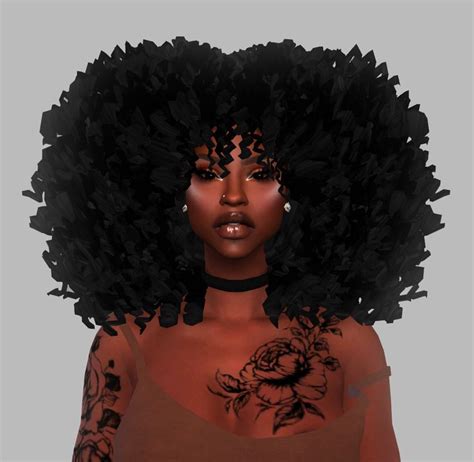 Amma Big Girl Now (haaa, get it?) PLS REDOWNLOAD | NoNvme Studios | Sims hair, Sims 4 black hair ...