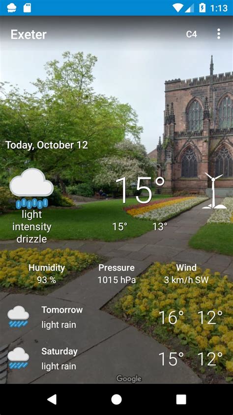 Exeter, Devon - Weather APK for Android Download