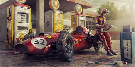 Going Home After Work by Amaru Zeas | CGSociety | Vintage racing poster ...