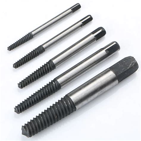 Aliexpress.com : Buy 5pcs Easy Out Damaged Tap Screw Extractor 4 18mm Drill Bit Broken Bolt ...