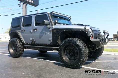 Jeep Wrangler with 20in Black Rhino Armory Wheels exclusively from ...