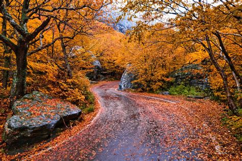 Vermont Fall Landscape Photography Canvas Print Stowe, Smugglers Notch, VT New England Wall Art ...