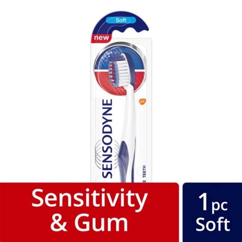 BERUS GIGI LEMBUT SENSODYNE SENSITIVITY & GUM SOFT TOOTHBRUSH ( gusi ...