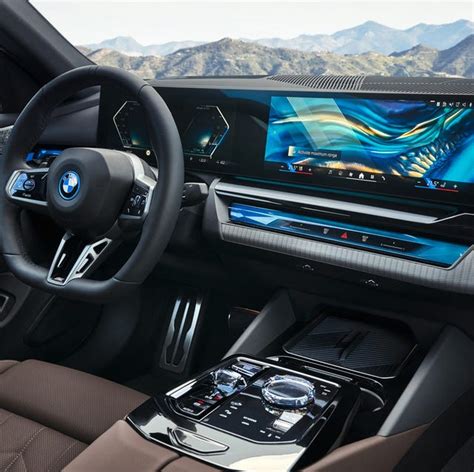 View Interior Photos of the 2024 BMW i5