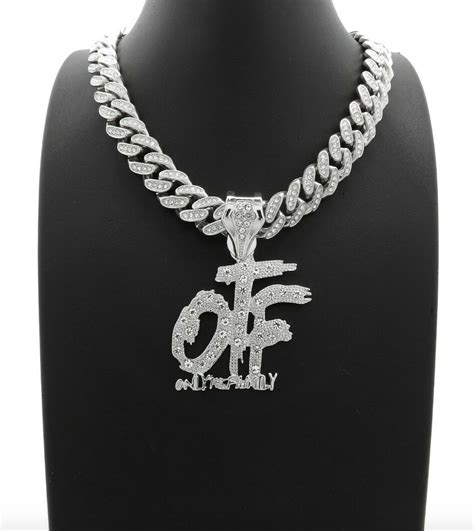 Rapper Necklace Pendant Chain Hip Hop Rapper Simulated Diamond Iced Ou – Gold Diamond Shop