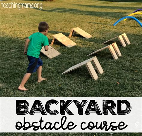 Backyard Obstacle Course