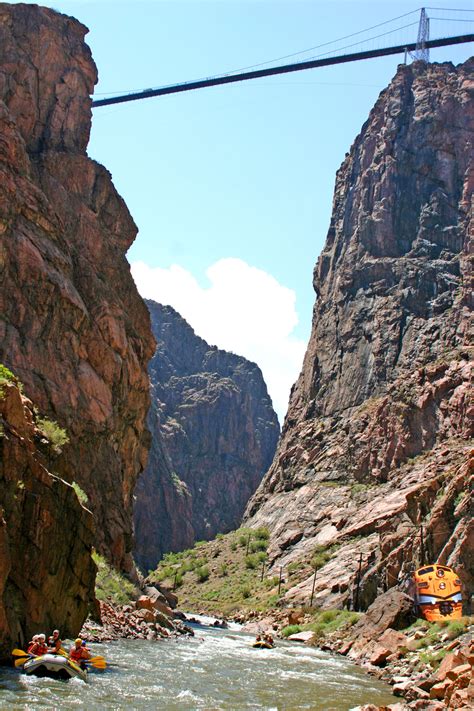 Canon City, Colorado white water rafting on the Arkansas River