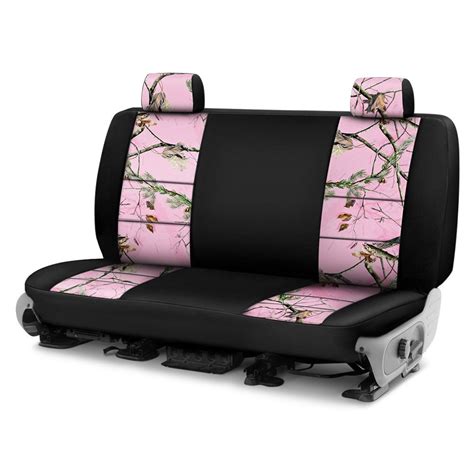 Browning Pink Camo Seat Cover Set - Velcromag