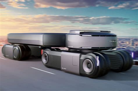 This autonomous Tesla HGV brings ultra-futurism to Elon’s semi dreams - Yanko Design