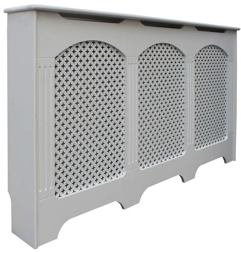 Cambridge Large White Painted Radiator cover | Departments | DIY at B&Q