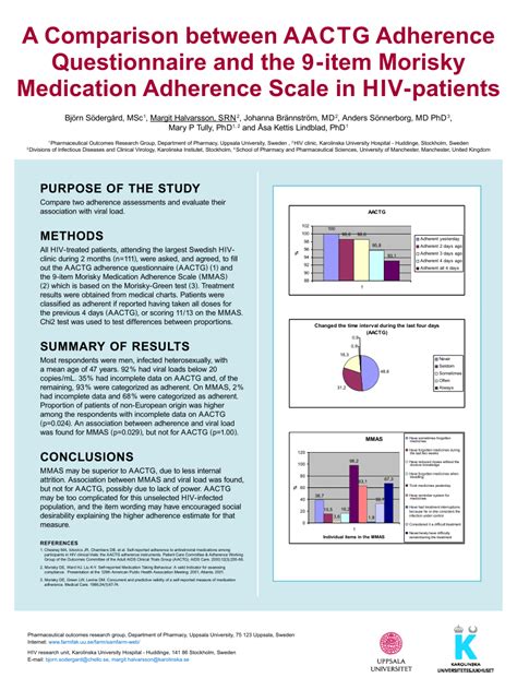 (PDF) A comparison between AACTG Adherence Questionnaire and the 9-item Morisky Medication ...