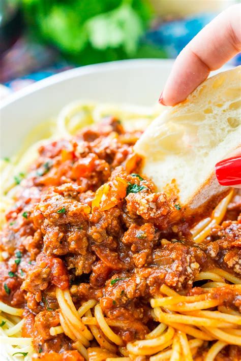 20 Best Ideas Spaghetti Bolognese Sauces – Home, Family, Style and Art Ideas