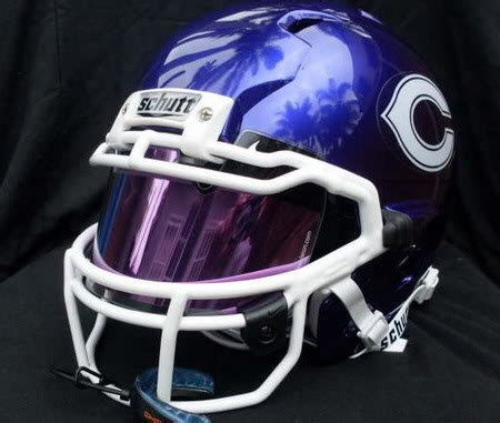 Purple Mirror Football Visor INSERT fits Nike Eyeshield | #91288622