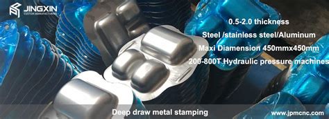 Deep Draw Metal stamping, Aluminum and Steel Stamping Parts Supplier