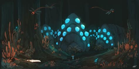 ArtStation - Ohmu, Dominique Vassie | Nausicaa, Fan art, Ghibli