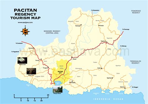 Pacitan Map