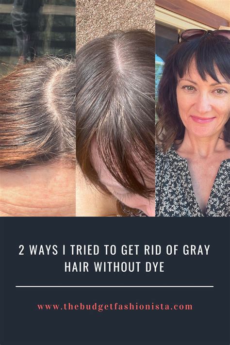 Get Rid of Gray Hair Without Dye? 2 Solutions I Tried - HealthBeautify