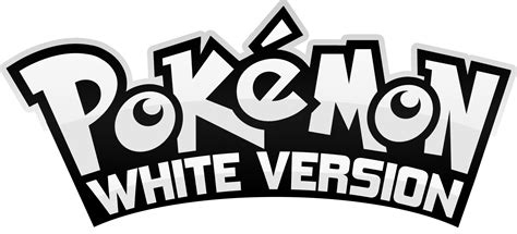 Pokemon White Version Logo by Nalty on DeviantArt