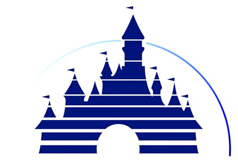 Walt Disney Castle Logo Png