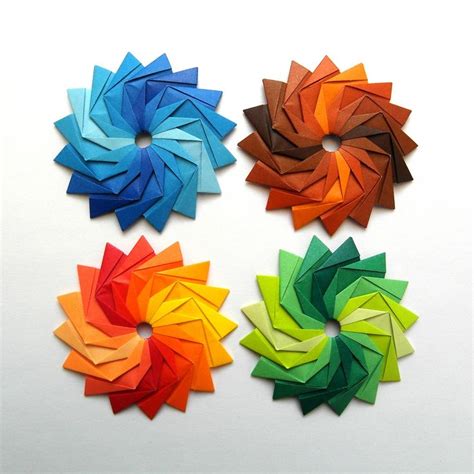 rainbow collection | Rainbow origami, Geometric origami, Origami ...