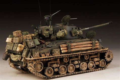 Scale models i like to see — M4A3E8 Sherman “Easy Eight” Fury (1/35) | Scale models, Model tanks ...