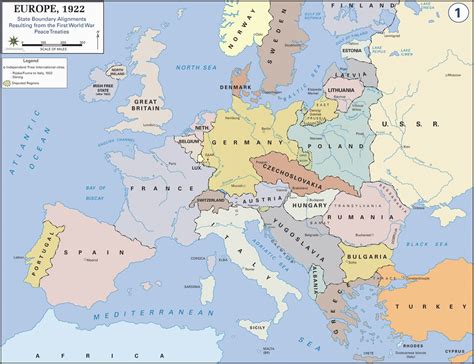 Europe Map before and after World War 2 – secretmuseum