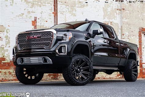 Lifted 2019 GMC Sierra 1500 with 6 Inch Rough Country Lift Kit and 22× ...