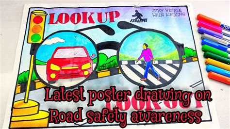 Road Safety Drawing Tutorial