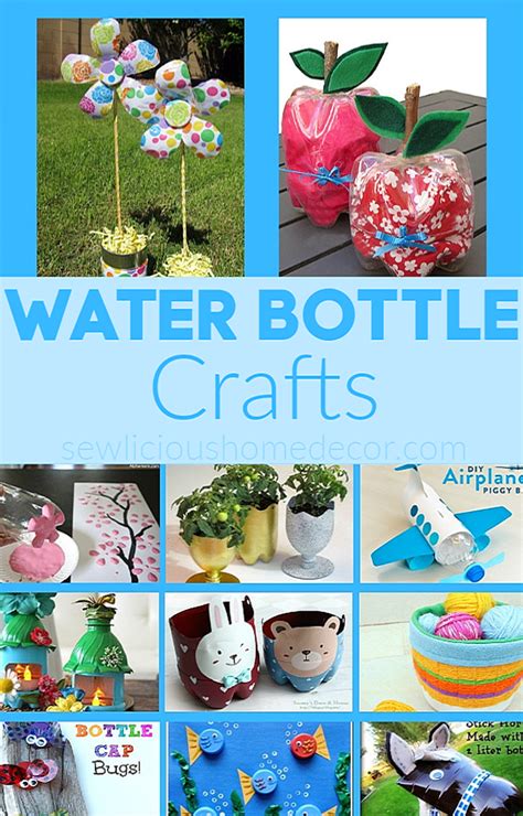 How To Make Easy Crafts Using Plastic Bottles With Tutorials - SewLicious Home Decor