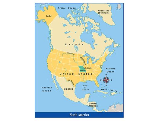 Landforms Of North America Map - Aloise Marcella