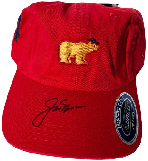 JACK NICKLAUS SIGNED GOLDEN BEAR GOLF HAT MEMORIAL MASTERS BRITISH US OPEN JSA B | Autographia