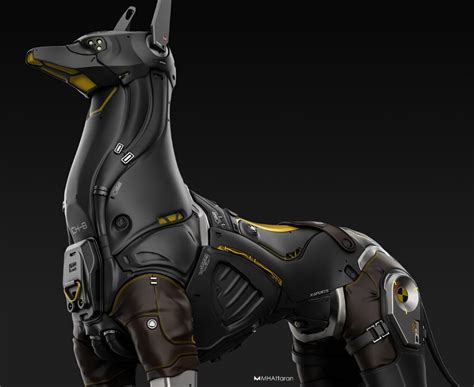 ArtStation - The Robotic Dog, Mohammad Hossein Attaran | Robot animal ...