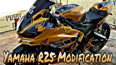 YAMAHA R25 Modified | simple keren 2019 - YouTube