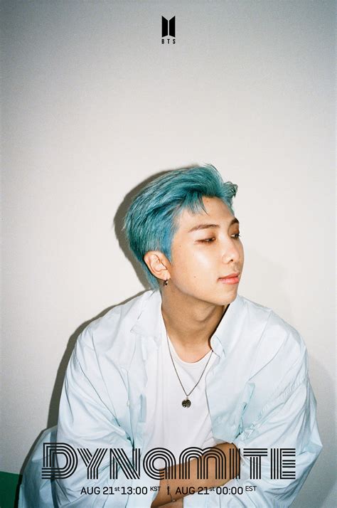 BTS Member RM’s Blue Hair Is No More | Teen Vogue