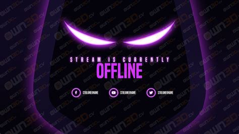 12 of The Best Twitch Offline Banner Templates