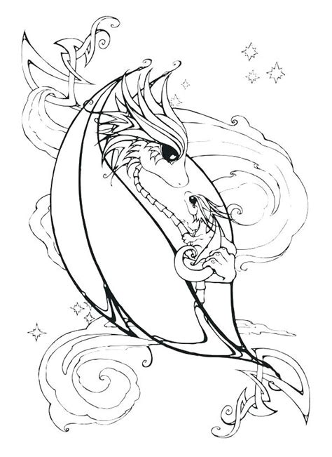 Sea Dragon Coloring Pages at GetDrawings | Free download