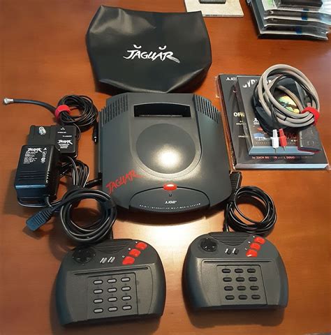 Atari Jaguar Console (Will consider trade), Two controllers, dust cover, S-video and coax, gamer ...