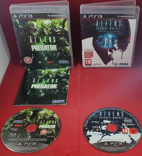 Aliens Vs Predator & Aliens Colonial Marines Sony Playstation 3 (PS3 ...