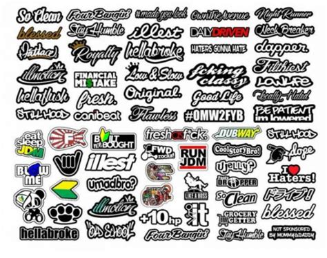 Custom Sticker Design Ideas You Can Copy - Unlimited Graphic Design Service