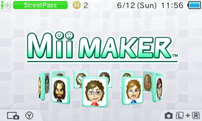 Mii Maker (Nintendo 3DS) | Wiikipedia | FANDOM powered by Wikia