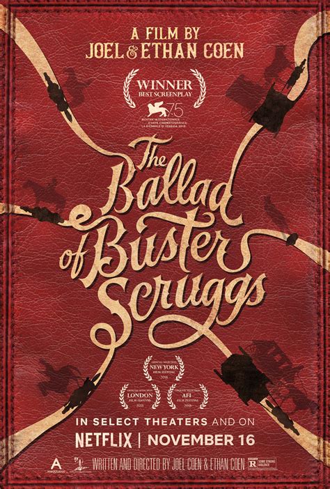 The Ballad of Buster Scruggs (2018) Poster #1 - Trailer Addict