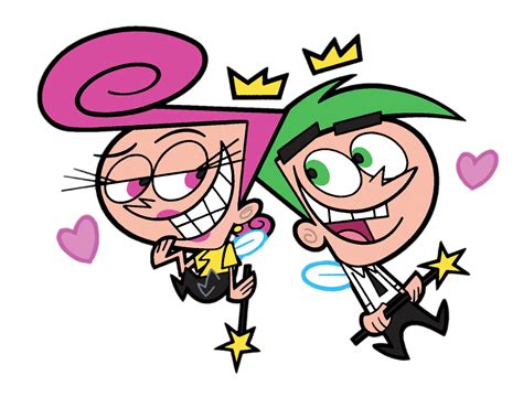 The Fairly OddParents Wanda und Cosmo in Love transparente PNG - StickPNG